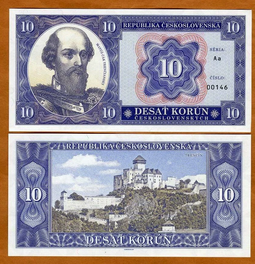Czechoslovakia, 10 Korun, 2020, Private issue, Specimen Matthew III Csák  - Image 1 of 1