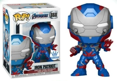 Iron Patriot - Marvel Avengers End Game Funko Shop Exclusive Vinyl Bobble-Head  - Image 1 of 4