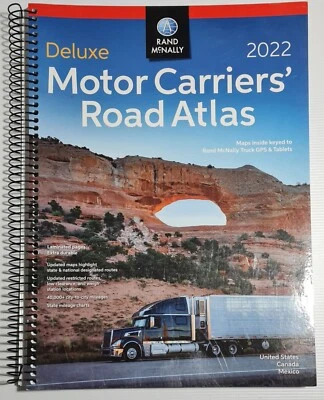 2022 Deluxe Motor Carriers' Road Atlas Spiral-bound  - Image 1 of 4