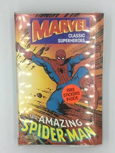 Rare Retro The Amazing Spiderman Marvel Classic Superheroes 1982 VHS Clam Shell - Picture 1 of 12
