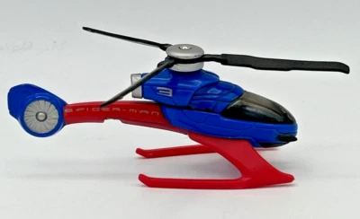 2007 Marvel Muscle ~ The Amazing Spider-Man Helicopter ~ 4" Long ~ Die-Cast - Image 1 of 4