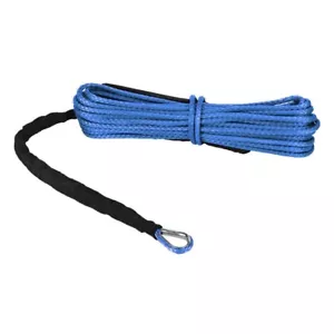 28M 10mm Synthetic Winch Rope with Hook Loop Wire UHMWPE SK75 4x4 - Picture 1 of 1