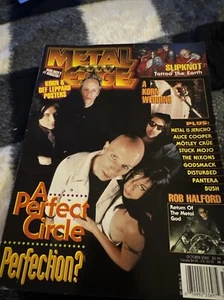 METAL EDGE 2000 magazine A Perfect Circle Maynard Slipknot Pantera Godsmack - Picture 1 of 1