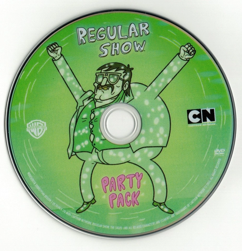Regular Show: Party Pack (DVD disc) Cartoon Network - Image 1 of 1