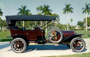 POSTAL COCHE AUTOMÓVIL 1909 STEVENS DUYEA - Imagen 1 de 2
