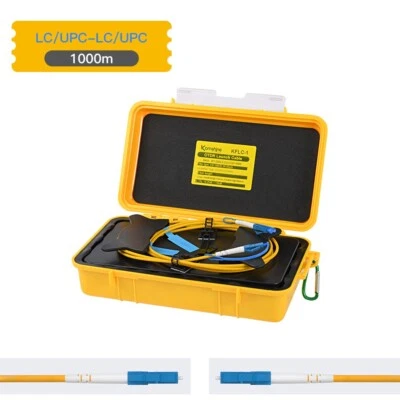 Komshine 1000m SM OTDR Launch Cable Box , LC/UPC To LC/UPC Dead Zone Eliminator - Bild 1 von 4