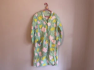Vintage Carol Brent Pastel Floral House Coat - Picture 1 of 7