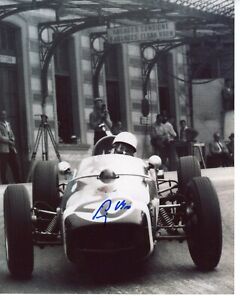 Sir Stirling Moss Signed 10x8 Photo F1 AFTAL#217 OnlineCOA