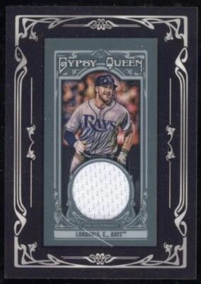 EL EVAN LONGORIA 2013 TOPPS GYPSY QUEEN RELICS BLACK RAYS MLB BASEBALL - Image 1 of 2
