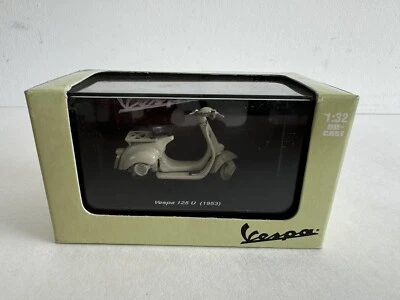 VESPA New-Ray  VESPA 125 "U" MODEL YEAR 1953 SCOOTER diecast model toy BIKE - Image 1 of 4