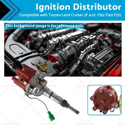 Distributor Suitable for Toyota Land Cruiser 3F 4.0L FJ62 FJ40 FJ75 19100-61180 - Image 1 of 4