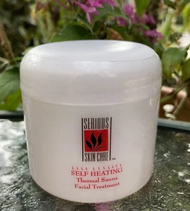 SERIOUS SKIN CARE - Self Heating Thermal Sauna FACIAL TREATMENT - 4 Oz. SEALED - Picture 1 of 5
