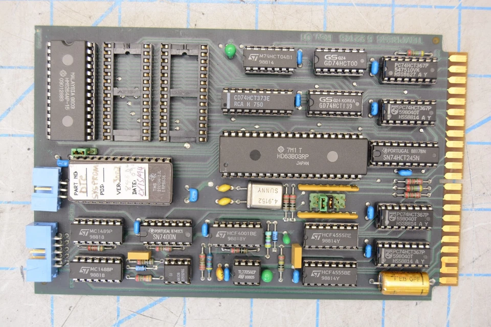 7.01.129 / PLACA PROCESADOR CPU DPC / TEMPPRESS - SEÑAL GENERAL Foto 1 de 4