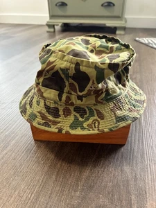 YungAn vintage green duck camouflage camo bucket cap hat Large - Picture 1 of 6