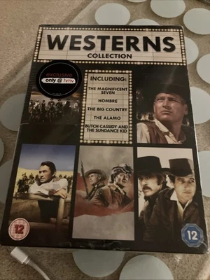 WESTERNS COLLECTION - 5 GREAT FILMS - NEW Sealed Free Postage - Image 1 of 3