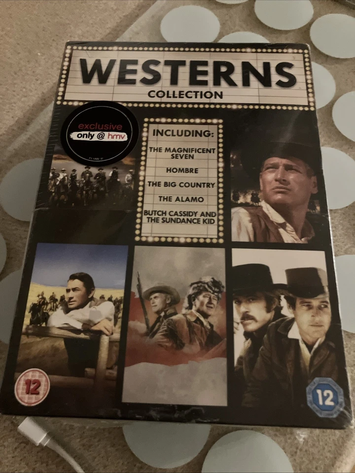 WESTERNS COLLECTION - 5 GREAT FILMS - NEW Sealed Free Postage - Image 1 of 3