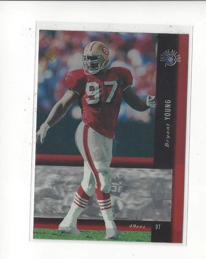 1994 SP Holoviews #PB34 Bryant Young Rookie 49ers - Image 1 of 1