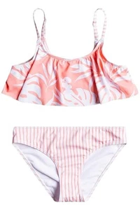 Roxy Kids Girls Flowers Addict Flutter Swim Set Desert Flower - Picture 1 of 1