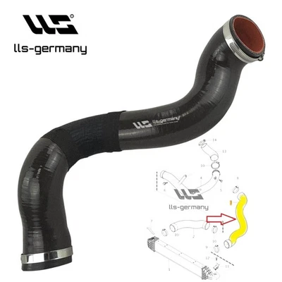 Verstärkter Silikon Ladeluftschlauch für VOLVO XC70 2.0 D 30741795-31370222 - Bild 1 von 4