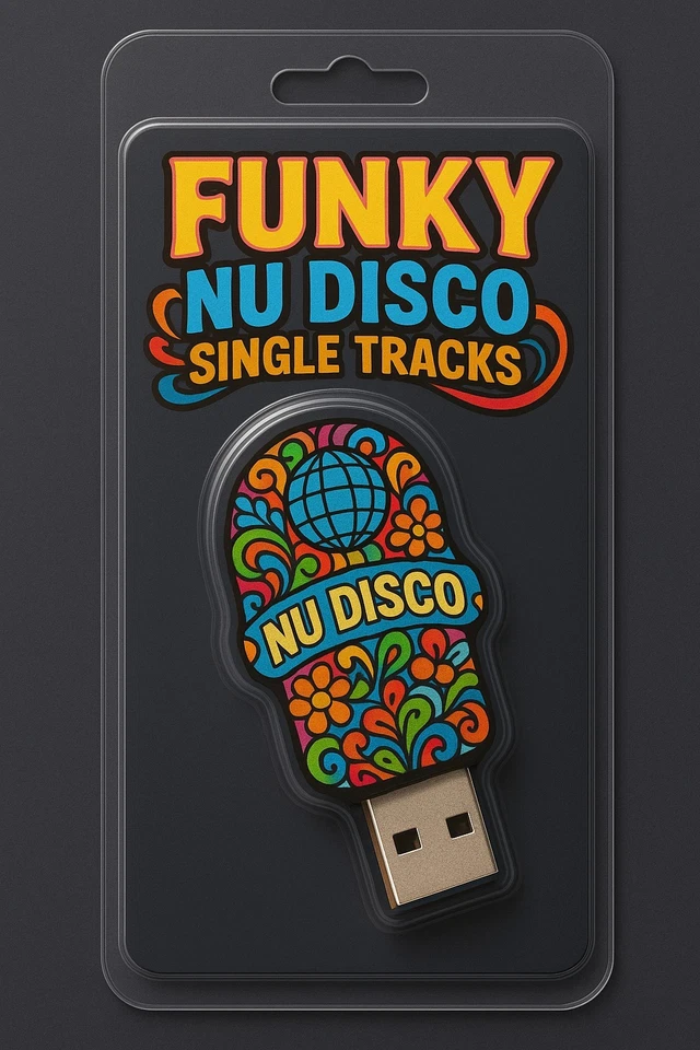 NU DISCO/FUNKY HOUSE Music USB PEN 16GB sound pack DJ 2024/25 mp3 songs Unimixed
