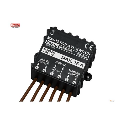 Schalter Master Slave Freischaltung Apparate 230V 15A Mit Master Active - Bild 1 von 4