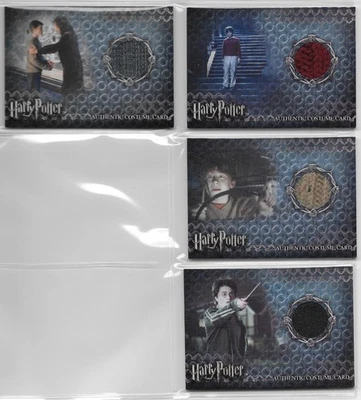 Harry Potter Costume Card Set SDCC SD08-C1-SD08-C4 /550 Artbox 2008 - Image 1 of 4