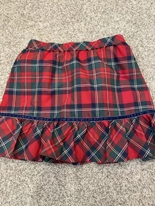 vineyard vines merry plaid skirt Size Small (7/8) Christmas Skirt - Picture 1 of 5