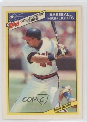 1987 Topps Woolworth Baseball Highlights Box Set Reggie Jackson #4 HOF - Image 1 of 2