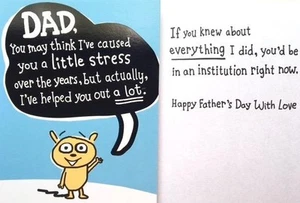 "If You Knew EVERYTHING You'd Be in an Institution!" RPG Funny Father's Day CARD - Picture 1 of 1