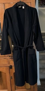 Accappatoio LL Bean blu navy XXL reg 100% cotone nuovo senza etichette - Foto 1 di 5