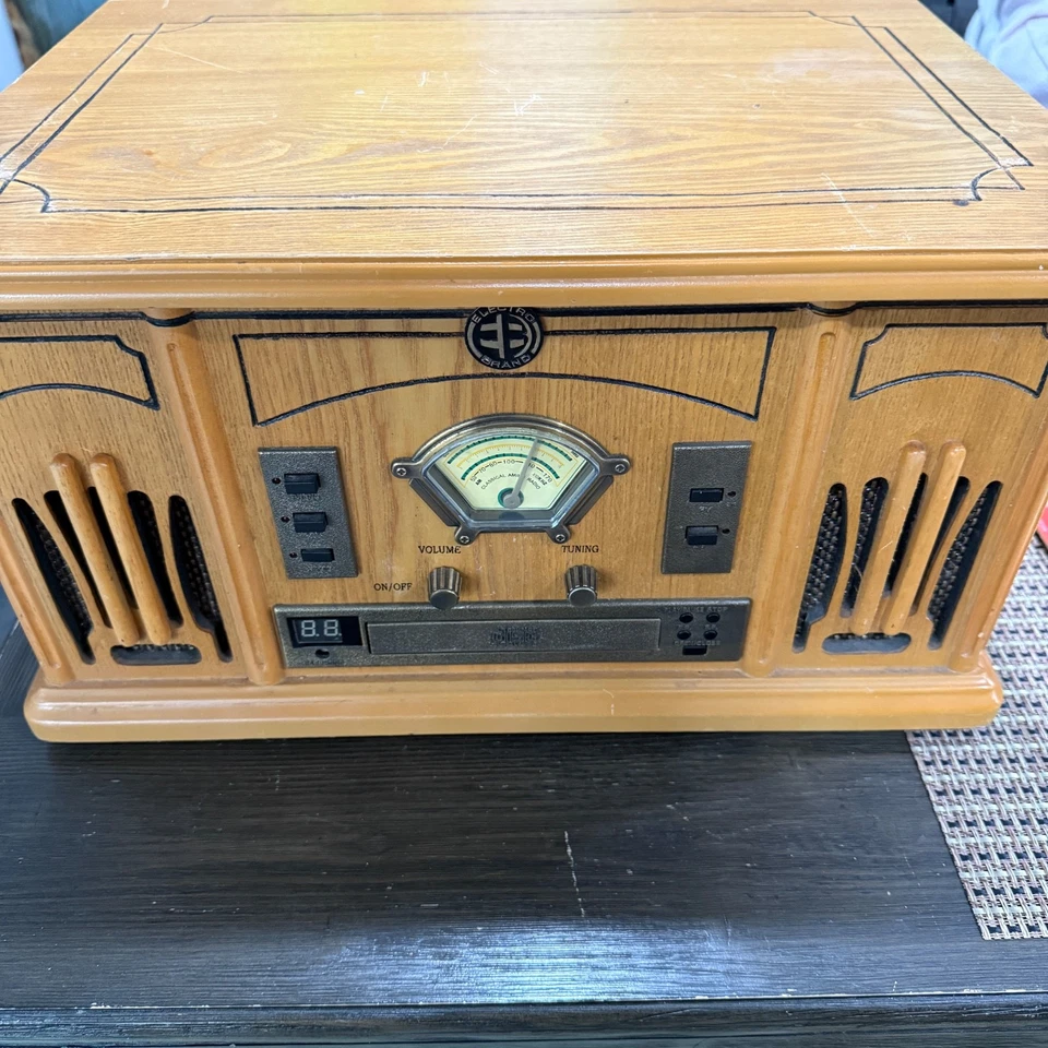 Sistema estéreo marca Electro 2005 vintage - radio FM/AM - reproductor de grabación probado ¡funciona! Foto 1 de 4