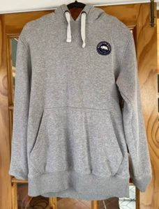 Soul Cal & Co Mens Marl Grey Hoodie Sweatshirt Size M - Picture 1 of 5