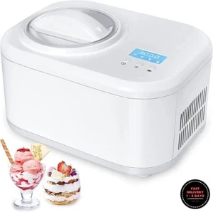 Máquina para hacer helados automática de 1,2 cuartos con compresor sin. nuevo. - Imagen 1 de 5
