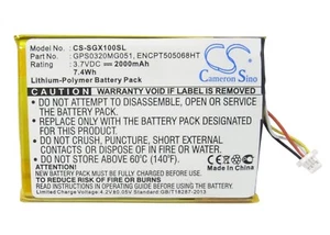 Batterie 2000mAh type ENCPT505068HT GPS0320MG051 Pour Skygolf SkyCaddie SGX - Photo 1/6
