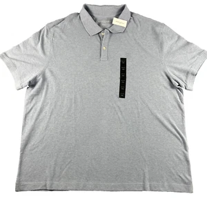 Banana Republic Short Sleeve Polo Shirt Men's 2XL Light Blue Athletic NWT NEW - Picture 1 of 9