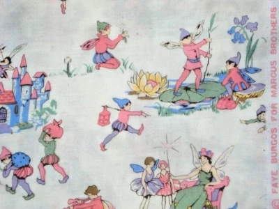 VTG Fairies Faye Burgos Marcus Brothers OOP Reproduction Nursery BTFQ - Image 1 of 4