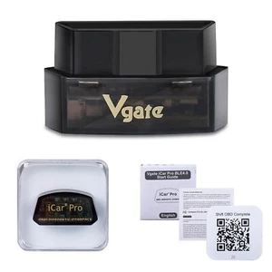 Vgate iCar Pro Bluetooth 4.0 OBD2 Diagnostic Scanner Code Reader for Android iOS - Picture 1 of 9