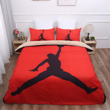 Basketball Sport Duvet Cover Bedding Set With Pillowcase Single Double King Size