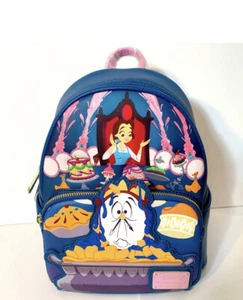 Loungefly Disney Beauty and the Beast Be Our Guest Mini Backpack - Picture 1 of 14