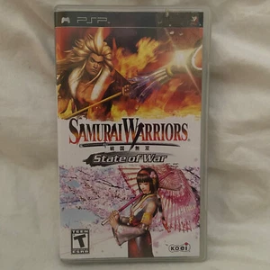 Samurai Warriors: State of War (Sony PSP, 2006) mit Handbuch & Registrierungskarte - Bild 1 von 5