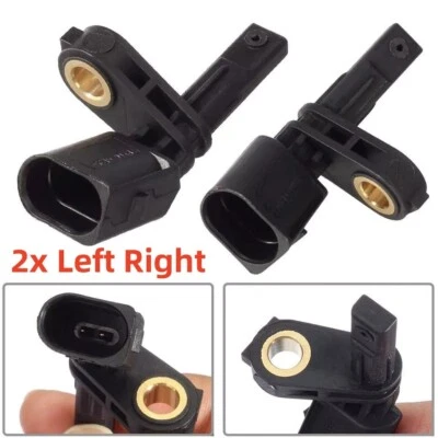 2PCS ABS Wheel Speed Sensor Rear Left Right For Audi A3 TT VW Golf Passat - Image 1 of 4
