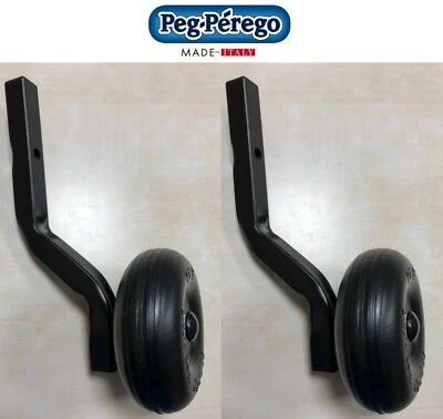 PEG PEREGO STABILIZZATORI ROTELLE 2 PEZZI NERO MOTO TENERE/DUCATI -nuovo-Italia
