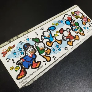 Rare Vintage 1997 DUCKTALES Sticker Set from Chubs Stackables Storage Container - Picture 1 of 4