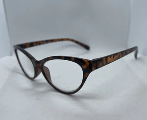 Betsey Johnson💖 +2.00 Tortoise Frame Cat Eye💖 Reading Glasses New Style - Picture 1 of 12