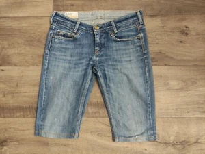 Lee Short Jeans Girl Model Lilly Yoke Size 12 Years - Picture 1 of 8