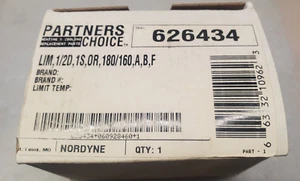 Nordyne 626434R 626434 Limit Switch L180-20F 1/2D 1S 180- 160 Deg F - Picture 1 of 5