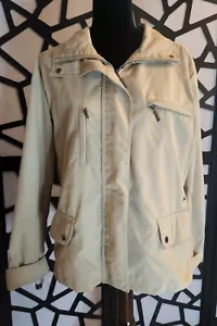Pyramid Woman Size 46 Tan Khaki Jacket - Picture 1 of 7