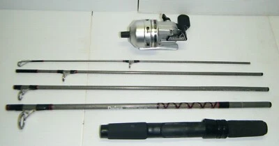 Combo de varilla ultraligera y minidifusión de 3 carretes Daiwa Minispin de 5 piezas Foto 1 de 4