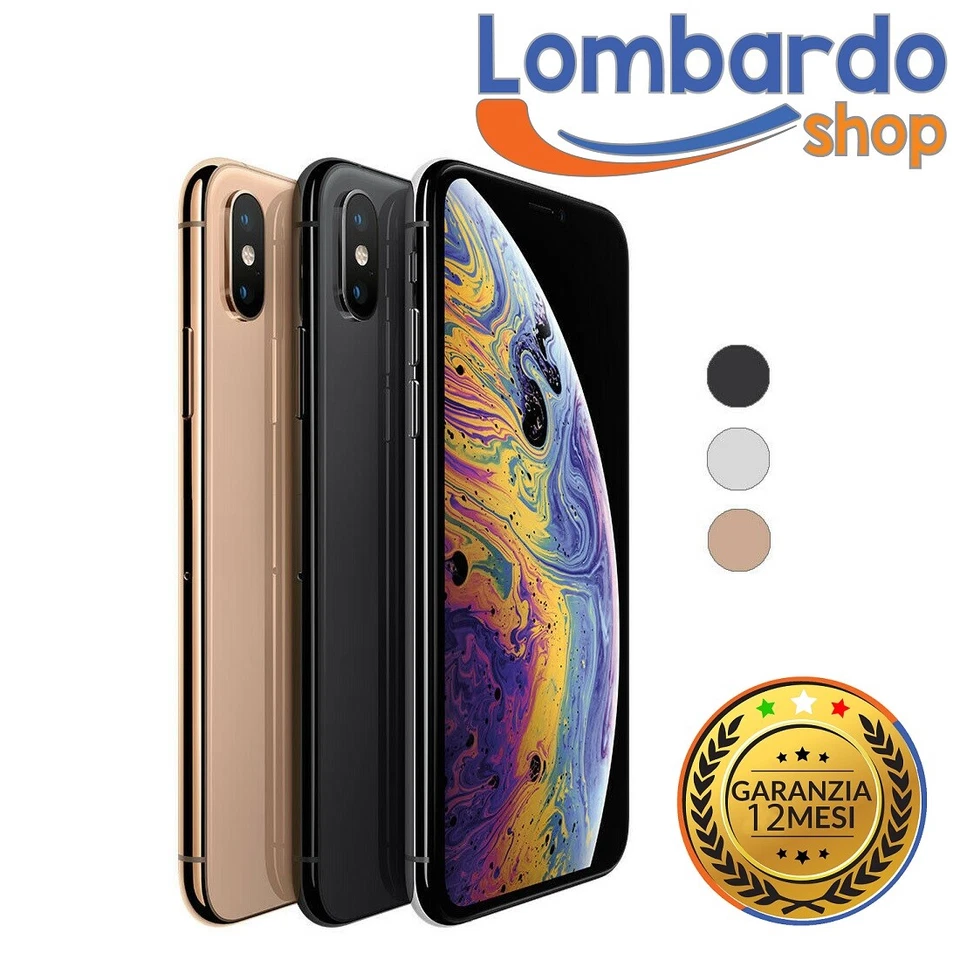APPLE IPHONE XS REACONDICIONADO 64GB BUENO BLANCO NEGRO ORO - Imagen 1 de 1