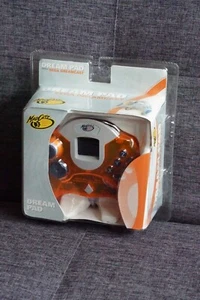 DREAMCAST Mad Catz Dream Pad Controller CLEAR ORANGE - BRAND NEW - Picture 1 of 6